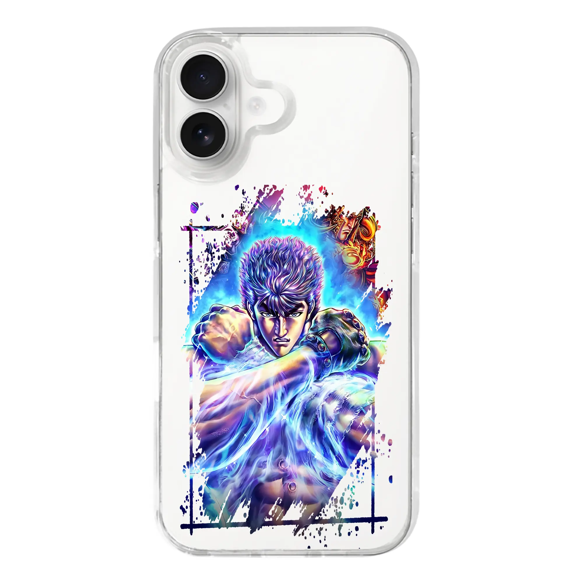 北斗の拳 グッズ,ケンシロウ - iPhone 17シリーズ 透明スマホケース – 薄型・耐衝撃・精密フィット保護カバー